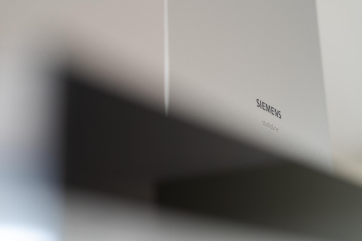 Detailfoto siemens keukenapparatuur